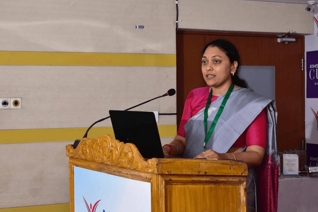 Dr. Swetha Rampally in consultation